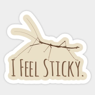 I feel Sticky Sticker